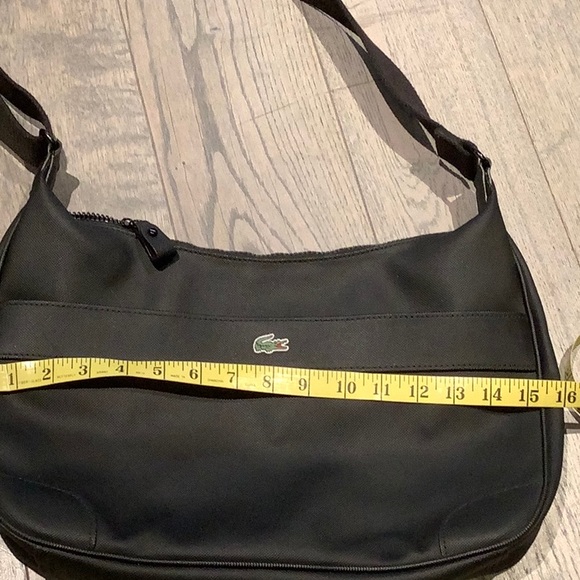 Lacoste Black Crossbody Bag (Includes dust bag). - Picture 5 of 6